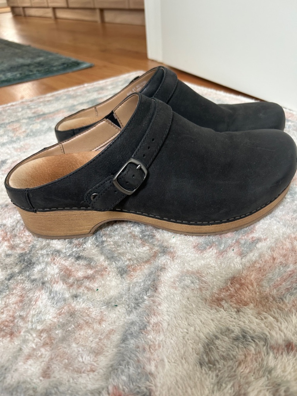 Dansko Black Clogs size 41